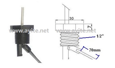 disegno del flussostato ABS